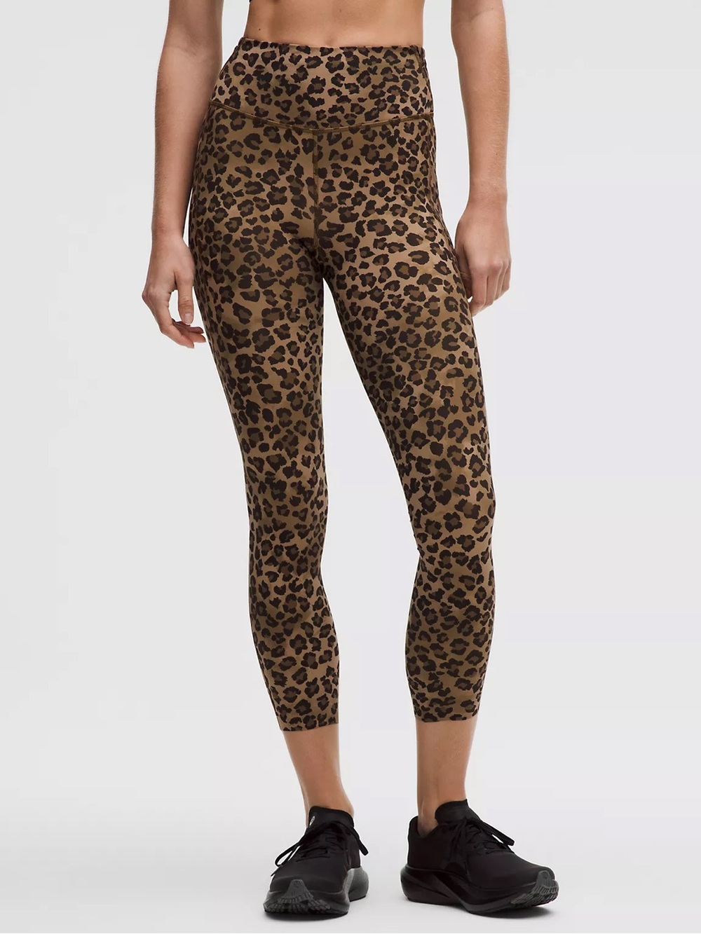 NWT Lululemon Fast and Free High-Rise Tight 25" Pockets True Leopard Size 2